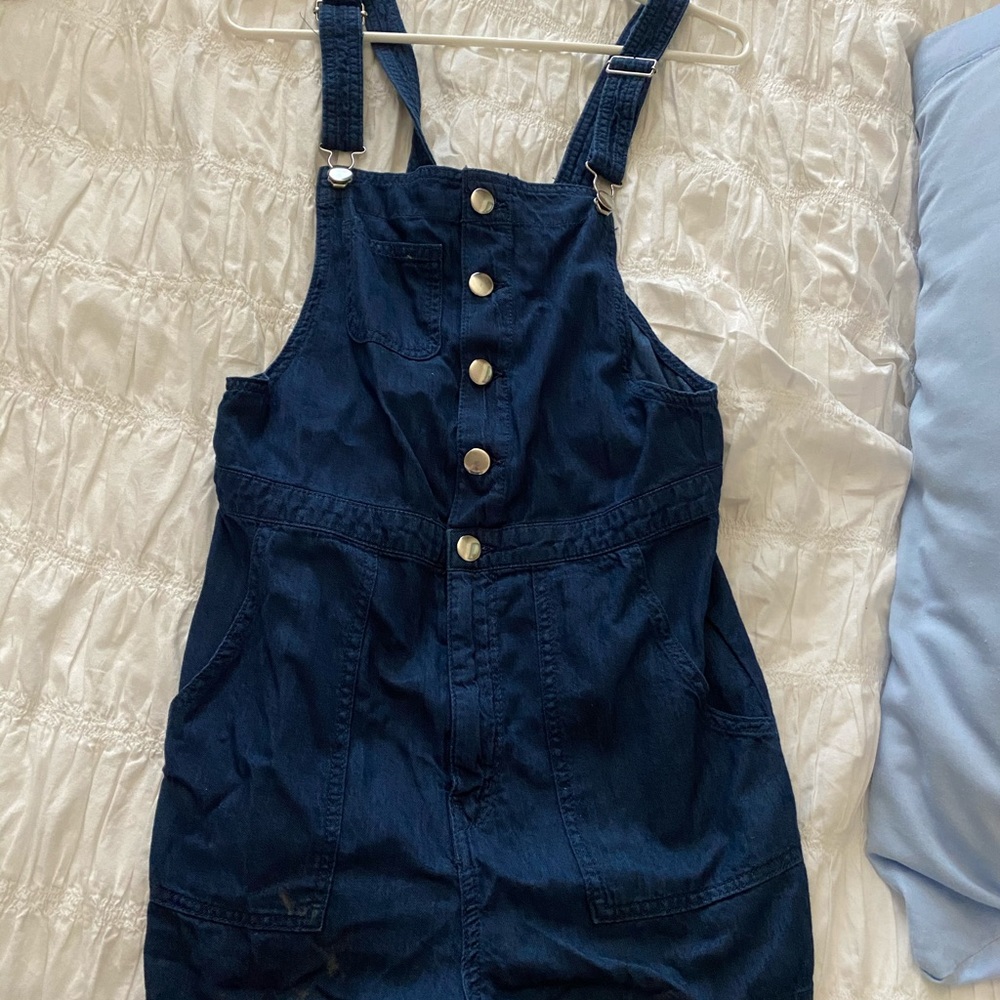 Denim romper